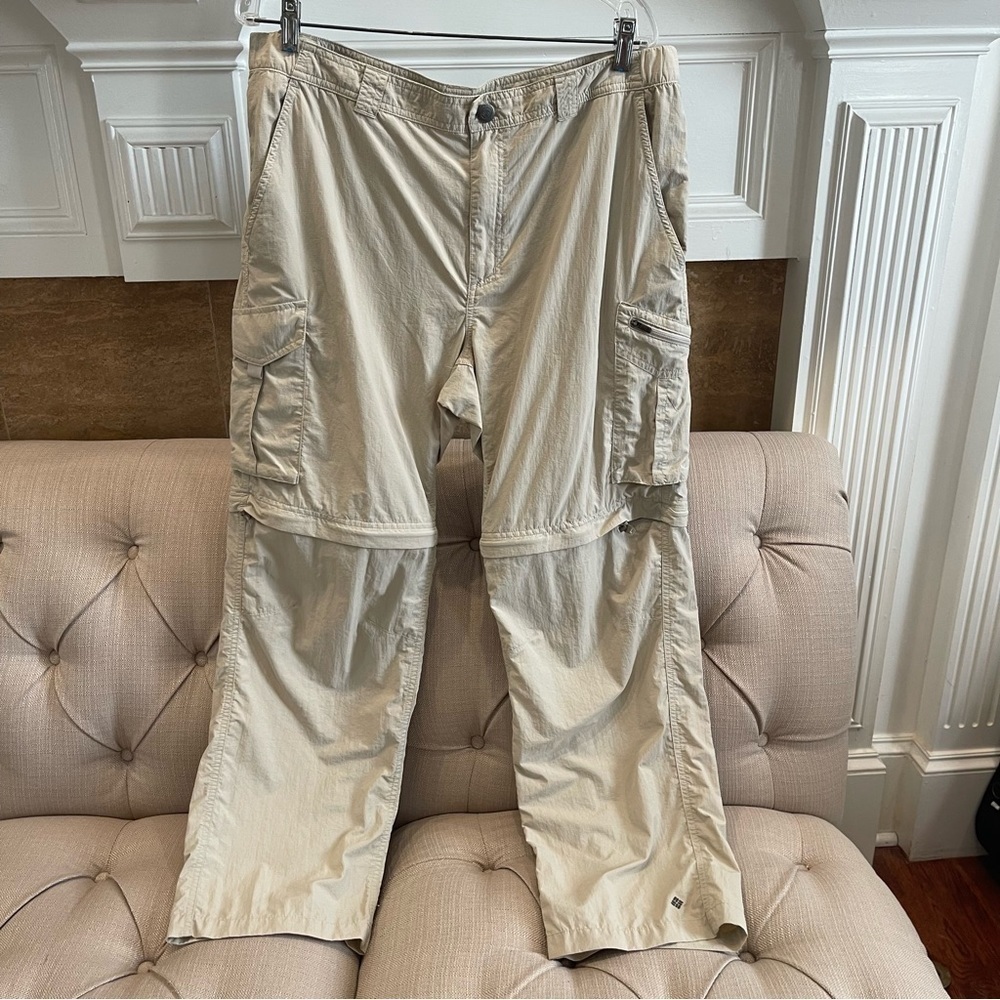 Ab: Columbia Pants Men’s 38W 30L Convertible Pants Beige
